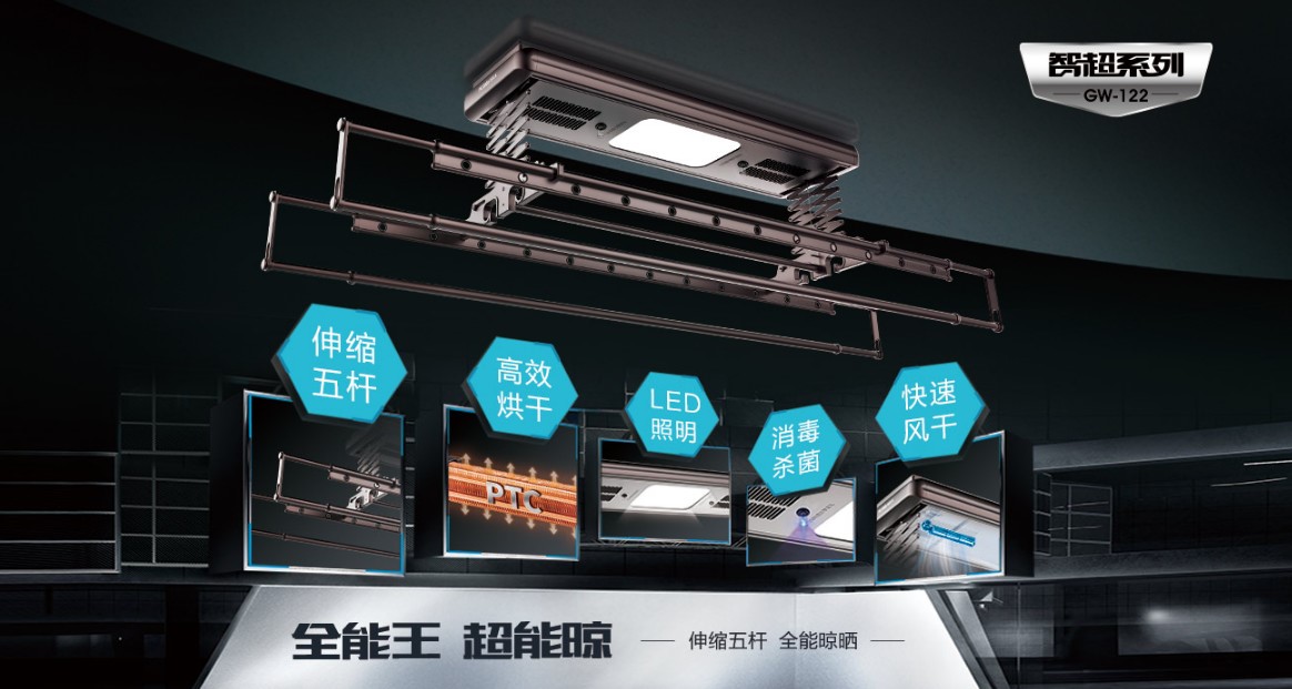 性价比最高的晾衣机？马博体育官方网站/app/ios/安卓/在线/注册,智能晾衣机122系列太强了叭